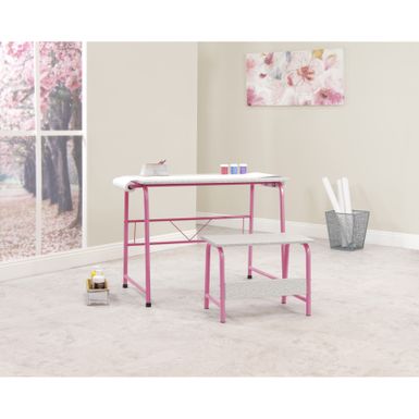 image of Calico Designs - Project Center - Pink/Spatter Gray with sku:hcjqmj0avdc-rhjtvpnlcgstd8mu7mbs-stu-ovr