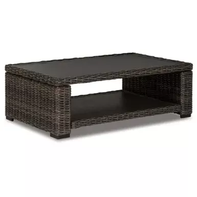 Brown Grasson Lane Rectangular Cocktail Table