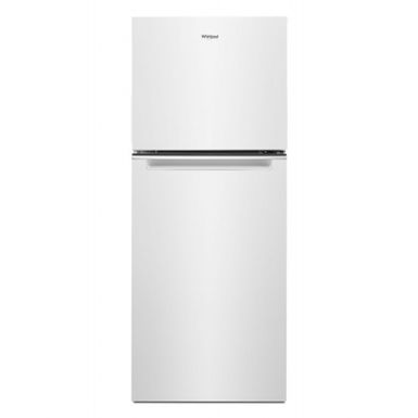 image of Whirlpool - 11.6 Cu. Ft. Top-Freezer Counter-Depth Refrigerator - White with sku:wrt112czjwh-abt