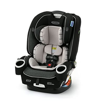 image of Graco 4Ever DLX SnugLock Grow 4-in-1 Car Seat | 10 Years of Use with 1 Car Seat, Featuring Easy Installation and Expandable Backrest, Maison with sku:b09npm265q-gra-amz