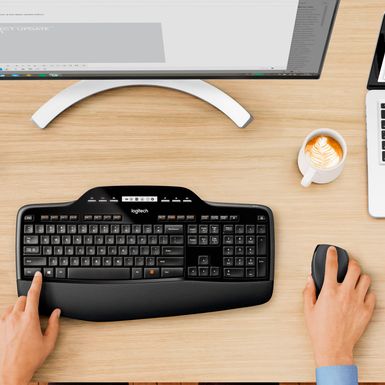 Alt View Zoom 11. Logitech - MK710 Full-size Wireless Keyboard and Mouse Bundle for Windows with 3-Year Battery Life - Black