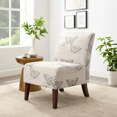 Lombard Slipper Chair Butterfly