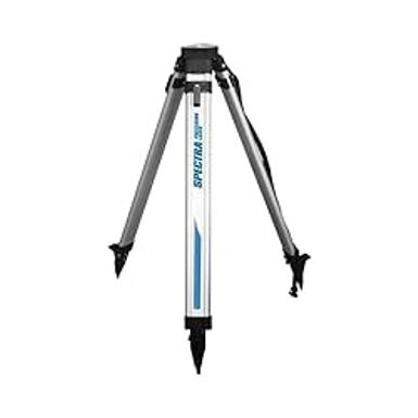 image of Spectra Precision Q104025 Flat Head, System Case Length Medium Duty Aluminum Tripod for Rotary Laser Levels and Grade Lasers with sku:b0c2h1hfky-spe-amz