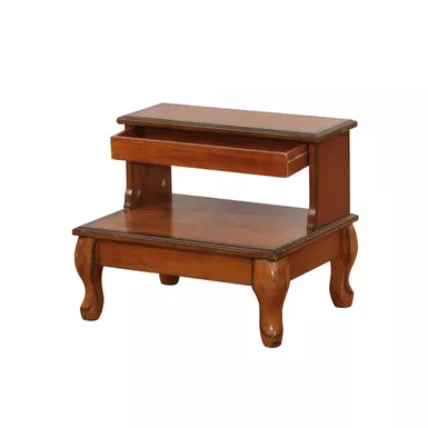 image of Larwill Bed Steps Cherry with sku:pfxs1280-linon