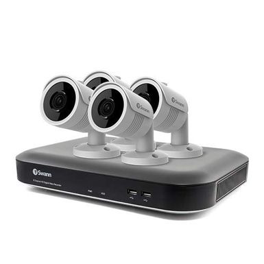 Rent to own Swann Home Security Camera System, 4 Cameras 8 Channel 4K