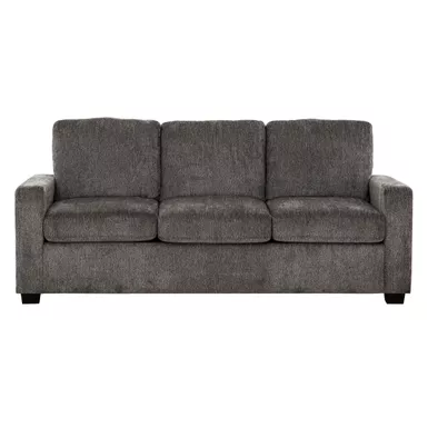 image of Valencia Grey 77 in. Convertible Queen Sleeper Sofa with USB Ports with sku:60524-primo