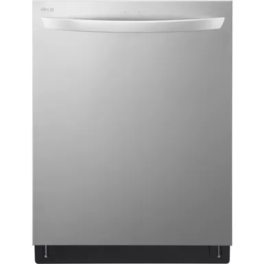 image of LG - 24" Top Control Smart Built-In Stainless Steel Tub Dishwasher with 3rd Rack, QuadWash and 46dba - Stainless Steel with sku:ldts5552s-electronicexpress