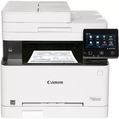 image of Canon - imageCLASS MF654Cdw Wireless Color All-In-One Laser Printer - White with sku:bb22096647-bestbuy