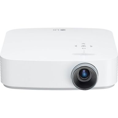 image of LG - PF50KA 1080p Wireless Smart DLP Portable Projector - White with sku:b07bhrrwh5-lg-amz