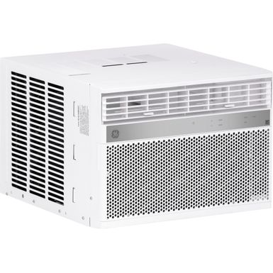 image of GE - 350 Sq. Ft. 8,000 BTU Smart Window Air Conditioner with WiFi and Remote - White with sku:bb21423459-6390680-bestbuy-ge