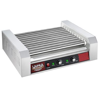 image of Great Northern Popcorn Commercial 30 Hot Dog 11 Roller Grilling Machine 1650W with sku:lqtno7dn1a3asrrwzv1z2gstd8mu7mbs-overstock
