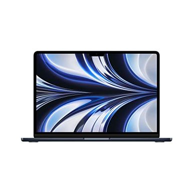 image of MacBook Air 13.6" Laptop - Apple M2 chip -8GB RAM -256GB SSD (Latest Model) - Midnight with sku:bb22004125-6509650-bestbuy-apple