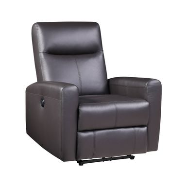 ACME Blane Power Motion Recliner, Brown Top Grain Leather Match