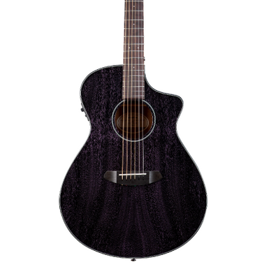 image of Breedlove Rainforest S Concert Orchid CE Acoustic Electric Guitar African Mahogany - African Mahogany with sku:bre-rfcn53ceamam-guitarfactory