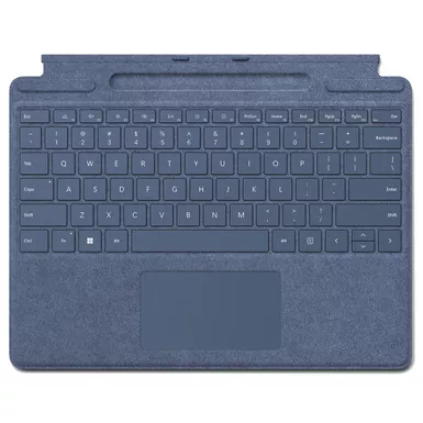 image of Microsoft Surface Pro Signature Keyboard, Sapphire with sku:08jh75-ingram