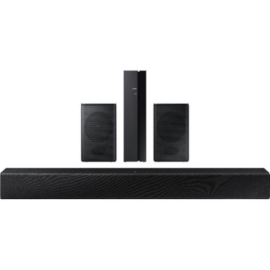 image of Samsung - HW-A40R 4ch Sound bar with Surround sound expansion - Black with sku:bb21721764-6454650-bestbuy-samsung