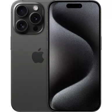 image of Apple - iPhone 15 Pro 256GB Black Titanium (Universal) with sku:bb22079480-bestbuy