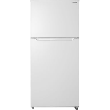 image of Insignia™ - 18 Cu. Ft. Top-Freezer Refrigerator - White with sku:bb21807965-6472691-bestbuy-insignia