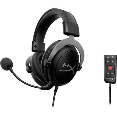 Angle Zoom. HyperX - Cloud II Pro Wired 7.1 Surround Sound Gaming Headset for PC, Xbox X|S, Xbox One, PS5, PS4, Nintendo Switch, and Mobile 