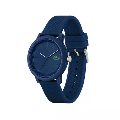 Lacoste - Mens 12.12 All Navy Silicone Strap Watch