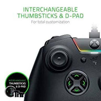 Razer Wolverine Ultimate Officially Licensed Xbox One Controller: 6 Remappable Buttons and Triggers - Interchangeable Thumbsticks and...