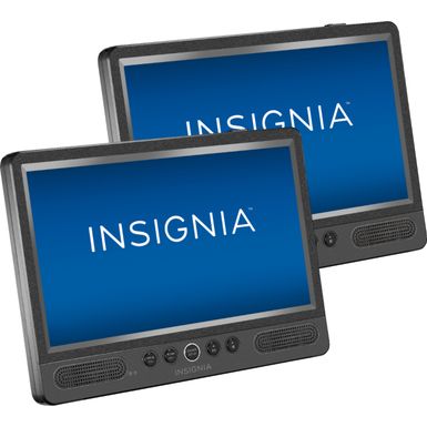 Angle Zoom. Insignia™ - 10" Dual Screen Portable DVD Player - Black