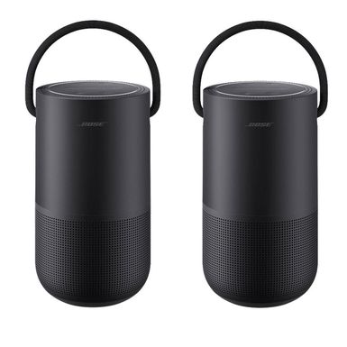 image of Bose 2x Portable Home Speaker, Triple Black with sku:bophstb2-adorama