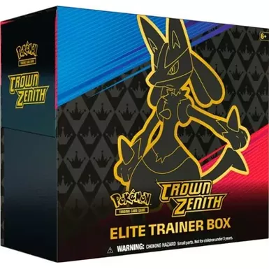 image of Pokémon - Trading Card Game: Crown Zenith Elite Trainer Box with sku:bb22312966-bestbuy
