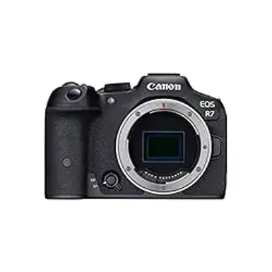 Canon - EOS R7 Mirrorless Camera (Body Only) - Black