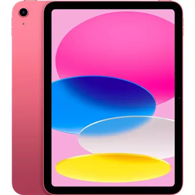 image of Apple - 10.9-Inch iPad - Latest Model - (10th Generation) with Wi-Fi - 64GB - Pink with sku:bb20202034-bestbuy