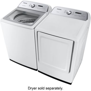 Alt View Zoom 29. Samsung - 5.0 Cu. Ft. High Efficiency Top Load Washer with Active WaterJet - White
