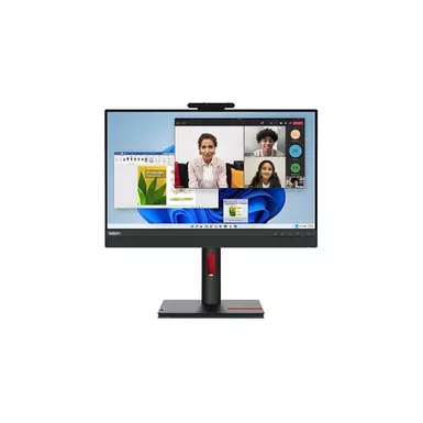 image of Lenovo ThinkCentre Tiny-In-One 24 Gen 5 23.8" 16:9 Full HD IPS WLED LCD Monitor with Webcam, Black with sku:bb22148569-bestbuy