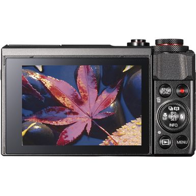 Back Zoom. Canon - PowerShot G7 X Mark II 20.1-Megapixel Digital Video Camera - Black