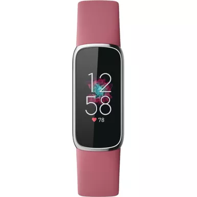Fitbit - Luxe Fitness & Wellness Tracker - Platinum