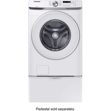 Alt View Zoom 5. Samsung - 4.5 Cu. Ft. High Efficiency Stackable Front Load Washer with Vibration Reduction Technology+ - White