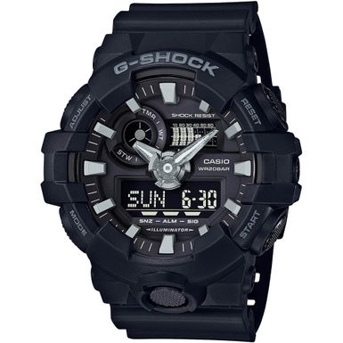 image of Casio Mens Black G-Shock Analog-Digital Watch with sku:ga7001b-electronicexpress