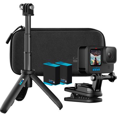 image of GoPro - HERO10 Black Action Camera Bundle - Black with sku:gphero10hb-adorama