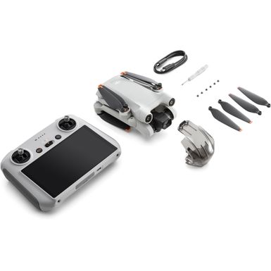 Alt View Zoom 14. DJI - Mini 3 Pro and Remote Control with Built-in Screen - Gray