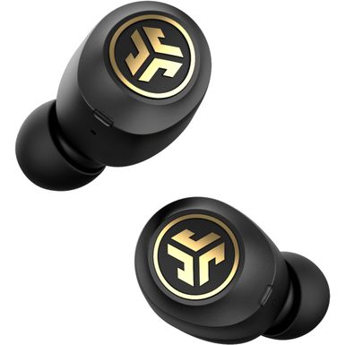 image of JLab - JBuds Air Icon True Wireless In-Ear Headphones - Black with sku:bb21217419-6344790-bestbuy-jlab