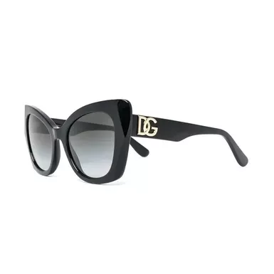 Dolce & Gabbana Sunglasses (DG4405-501-8G, Black/Grey Gradient)