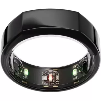 image of Oura Ring Gen3 - Heritage - Size Before You Buy - Size 11 - Black with sku:bb22128009-bestbuy