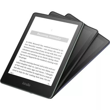 image of Amazon - Kindle Paperwhite Signature Edition - 32GB - 2023 - Denim with sku:bb22087604-bestbuy
