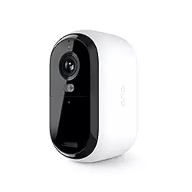 Arlo - Essential 1-Camera Outdoor Wireless 2K Security Camera (2nd Generation) with Color Night Vision - White