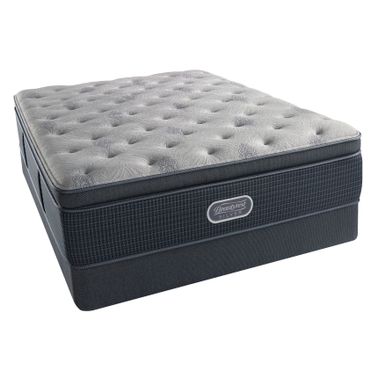 beautyrest silver plush pillow top