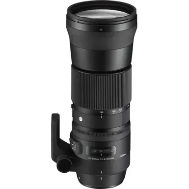 image of Sigma - 150-600mm f/5-6.3 Sports DG OS HSM Contemporary Telephoto Zoom Lens for Canon - Black with sku:sg150600cca-adorama