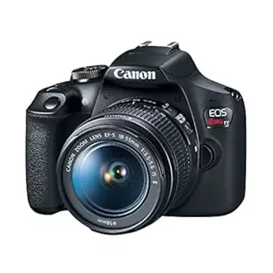 image of Canon - EOS Rebel T7 DSLR Video Camera with 18-55mm Lens - Black with sku:bb21180932-bestbuy