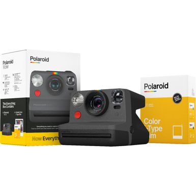 Front Zoom. Polaroid - Everything Box Now - Black