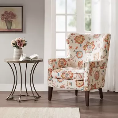 Cream Colette Accent Chair