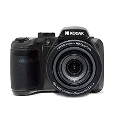 image of KODAK PIXPRO Astro Zoom AZ405-BK 20MP Digital Camera with 40X Optical Zoom 24mm Wide Angle 1080P Full HD Video and 3" LCD (Black) with sku:bb22051486-6532275-bestbuy-jkimaging