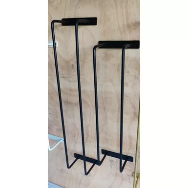 image of Tiercel Metal Towel Rack Set Of 2 Black with sku:pfxs1623-linon